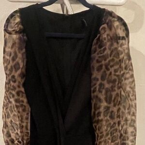 One piece pants jumper w/print